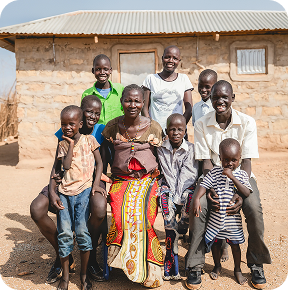 refugee families supported